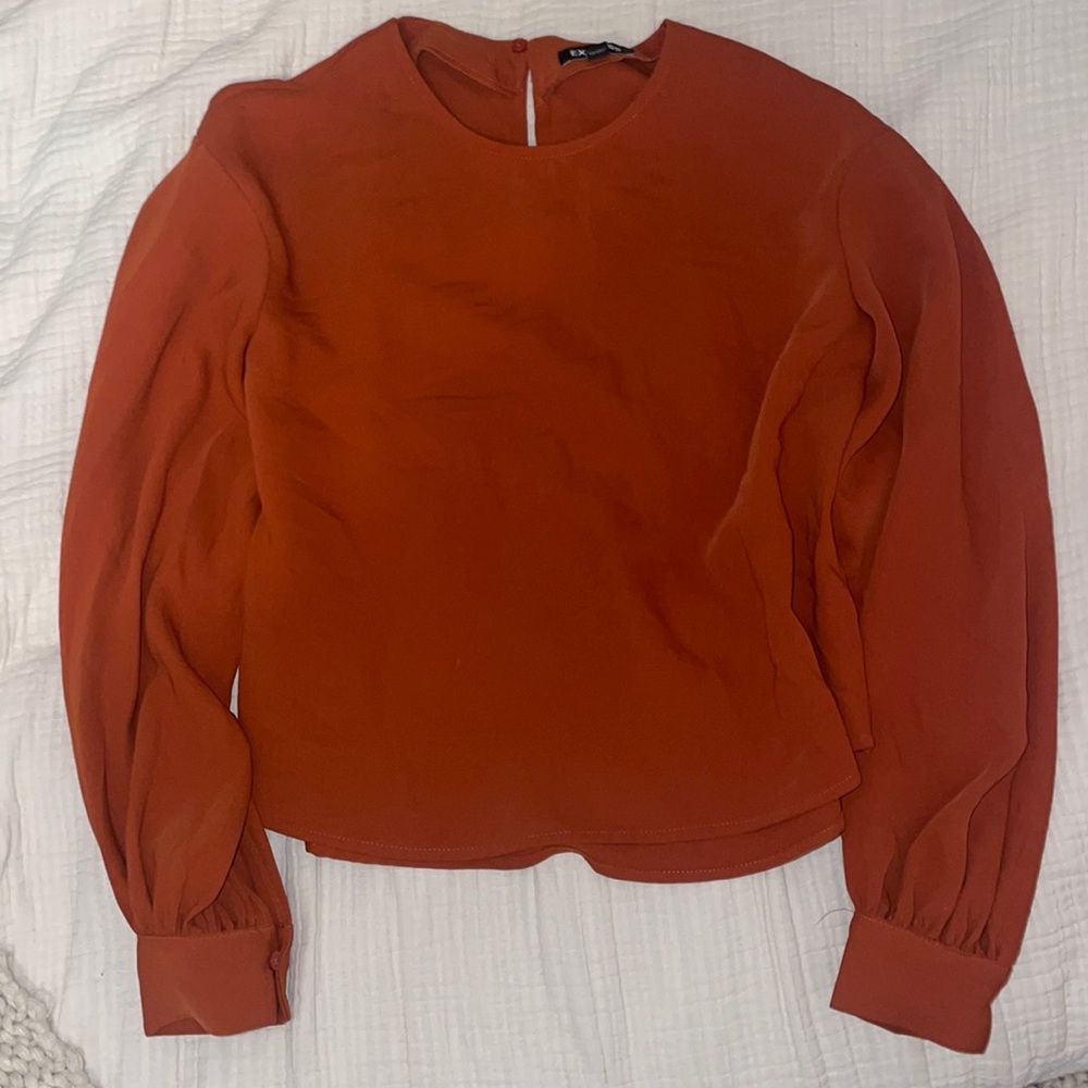 Express orange top